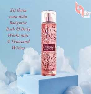 Xịt Thơm Toàn Thân Bath & Body Works A Thousand Wishes Fine Fragrance Mist 236ml