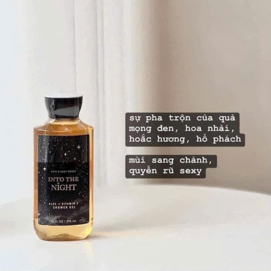 sữa tắm Bath & Body Works Body Wash Shower Gel - Into the Night