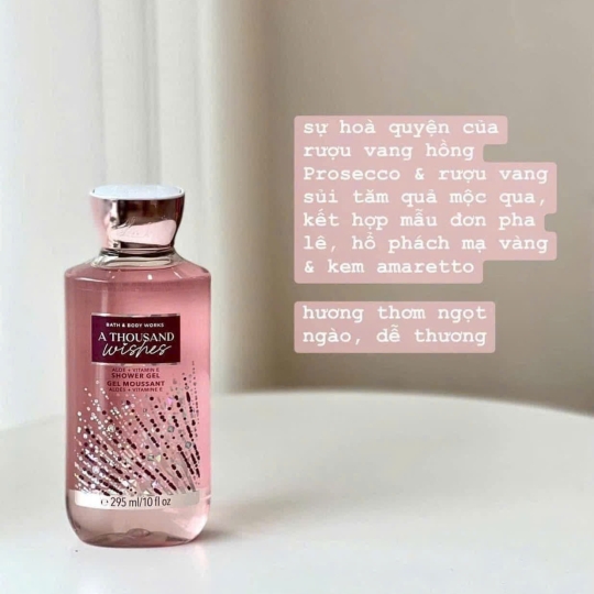 Sữa tắm Bath & Body Works 295ml - A THOUSAND WISHES