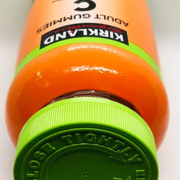 Kẹo dẻo bổ sung vitamin C cho người lớn Kirkland Signature Adult Gummies C 250mg 180 viên