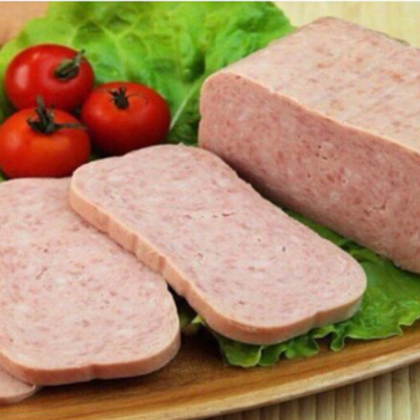 Thịt heo hộp Spam 25% less sodium 340g