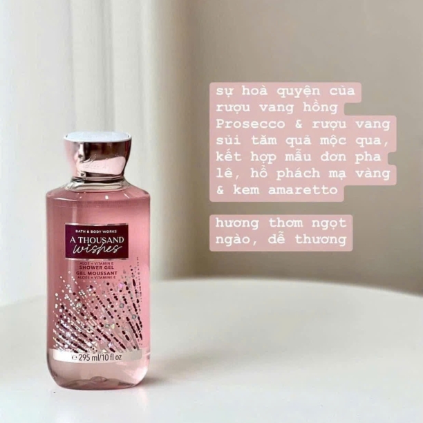 Sữa tắm Bath & Body Works 295ml - A THOUSAND WISHES
